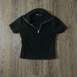 Black Collared Shirt